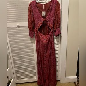 Free people dress size large